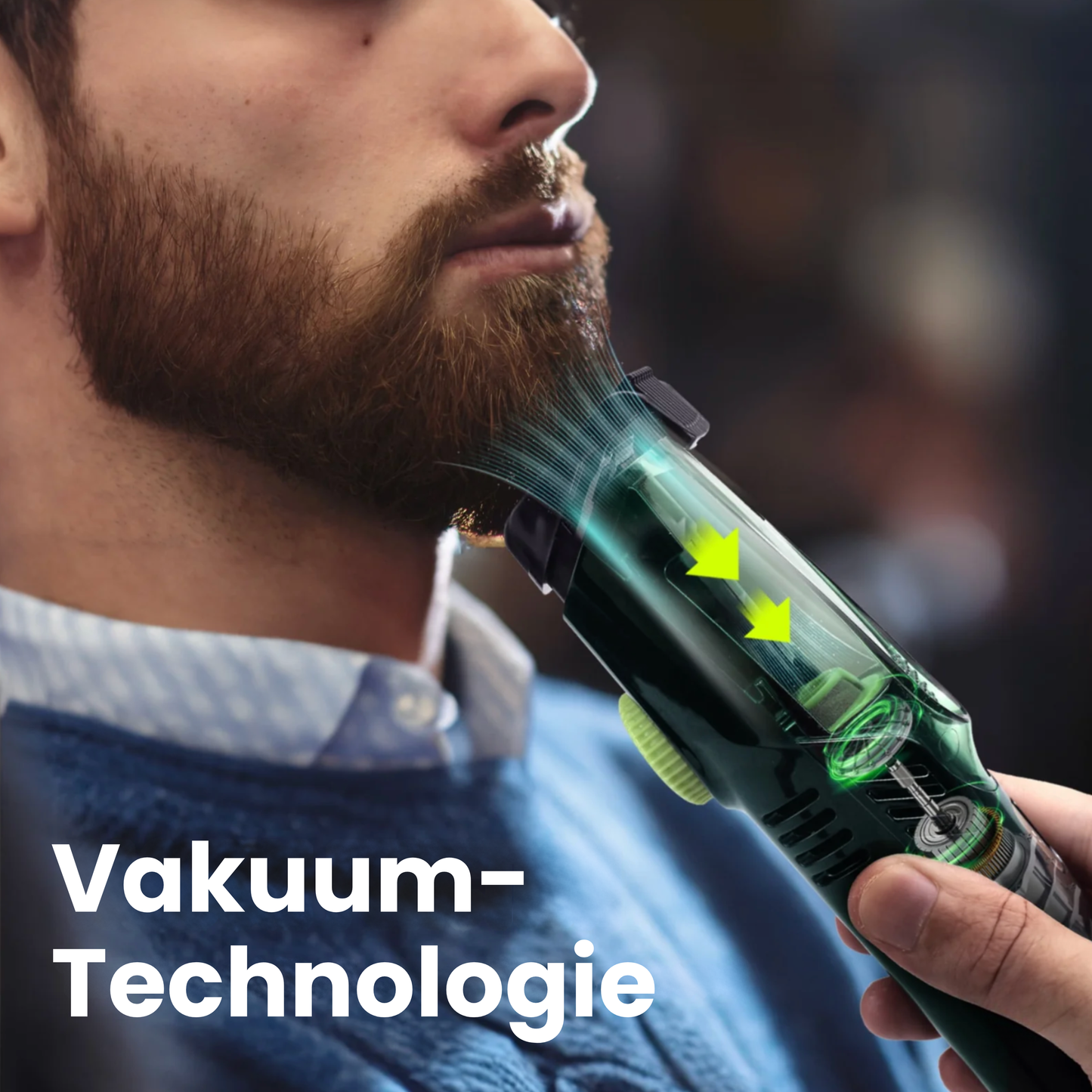 CleanTrim™ | Vakuum-Rasierer